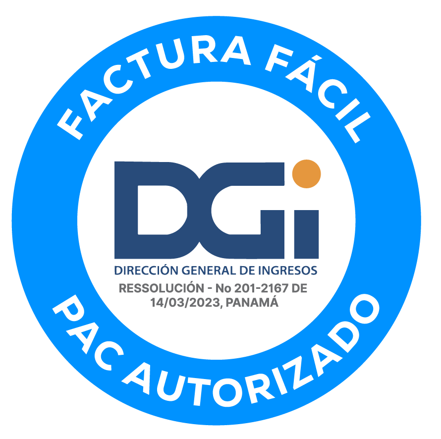 Sello de PAC autorizado por la Dirección General de Ingresos de Panamá
